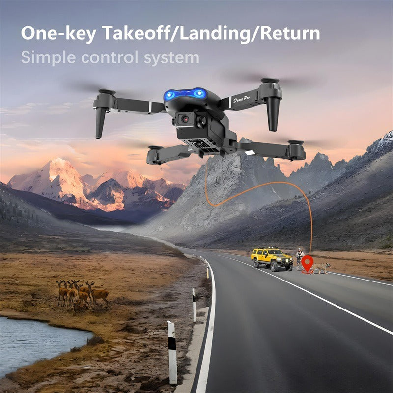 The E99 Dual-camera Drone With Two Batteries