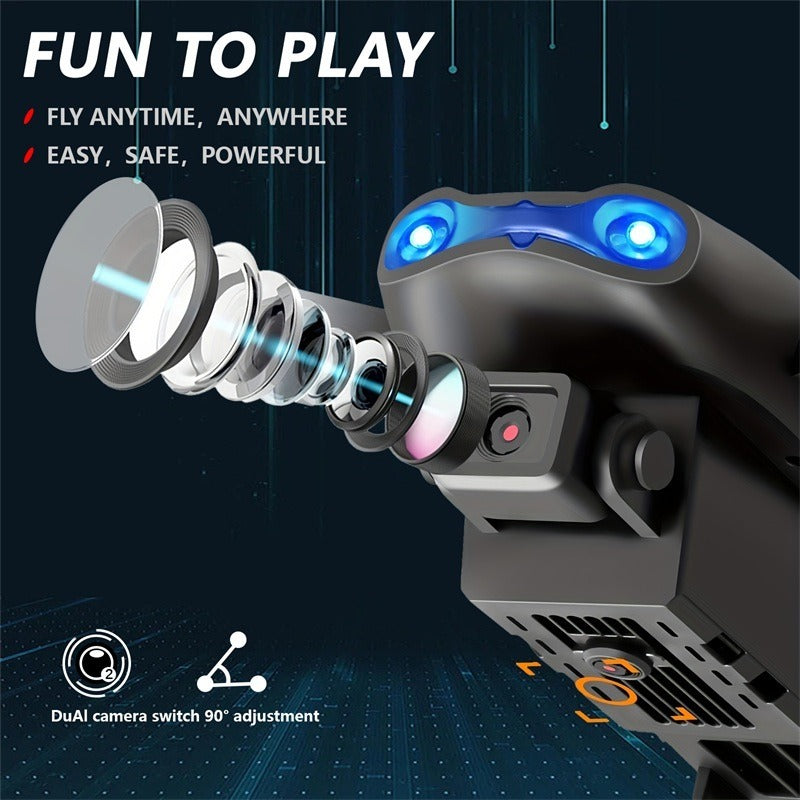 The E99 Dual-camera Drone With Two Batteries